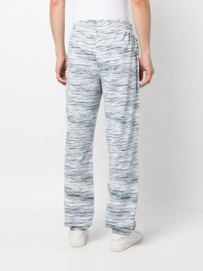 Missoni Gestreepte trainingsbroek Wit