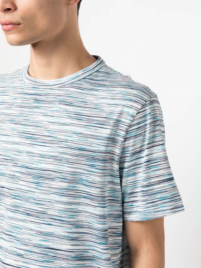 Missoni Gestreept T-shirt Blauw