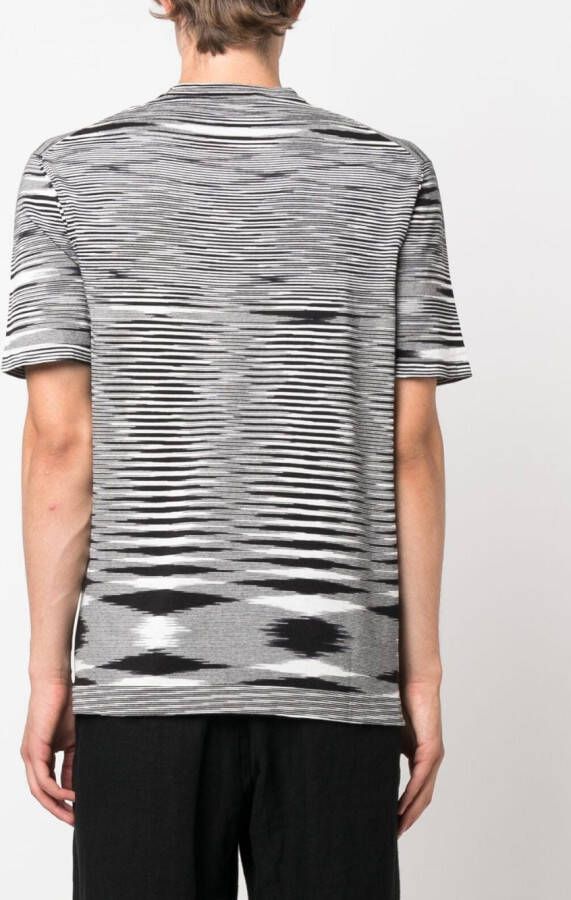 Missoni Gestreept T-shirt Zwart