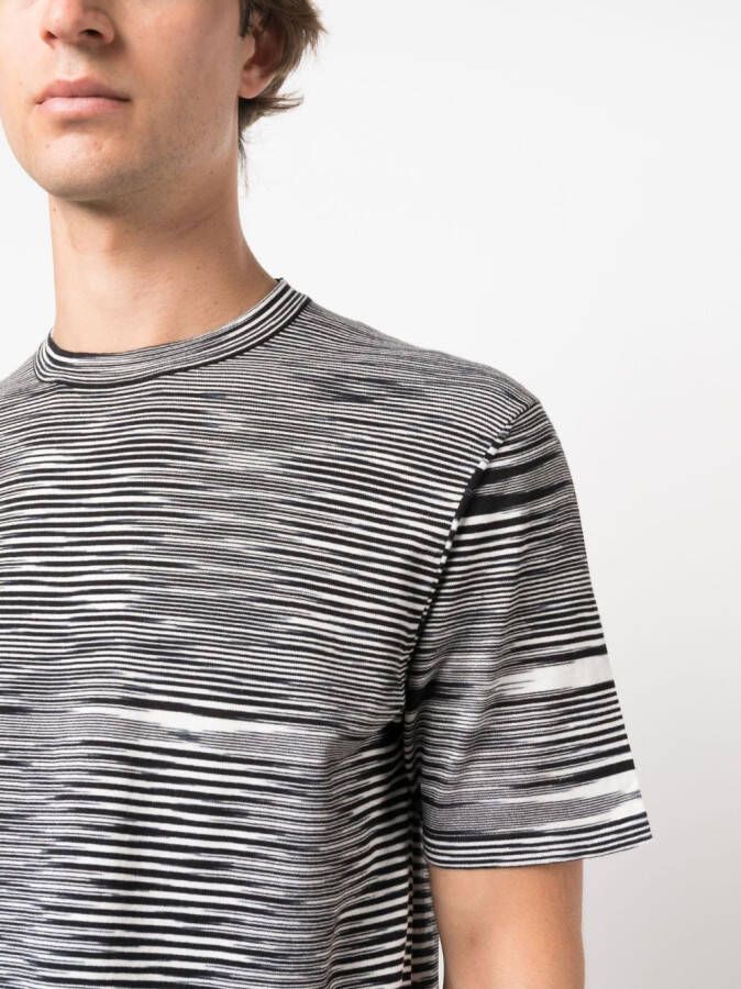 Missoni Gestreept T-shirt Zwart