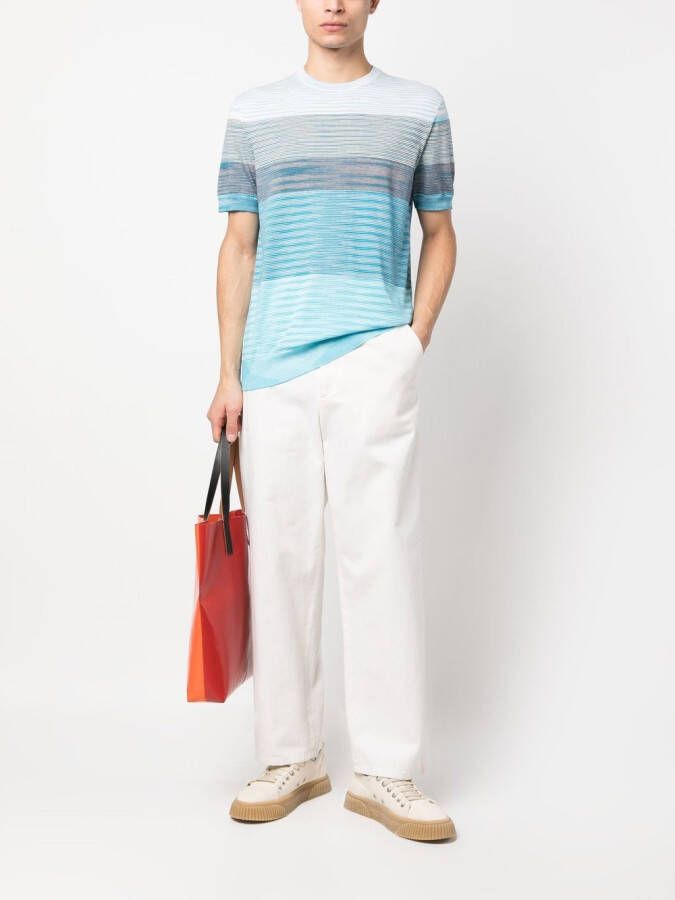 Missoni Gestreept T-shirt Wit