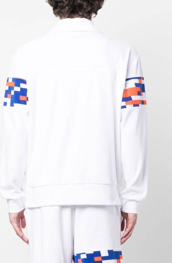 Missoni Sweater met geborduurd logo Wit