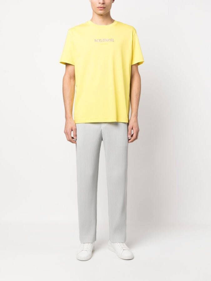 Missoni T-shirt met logoprint Geel