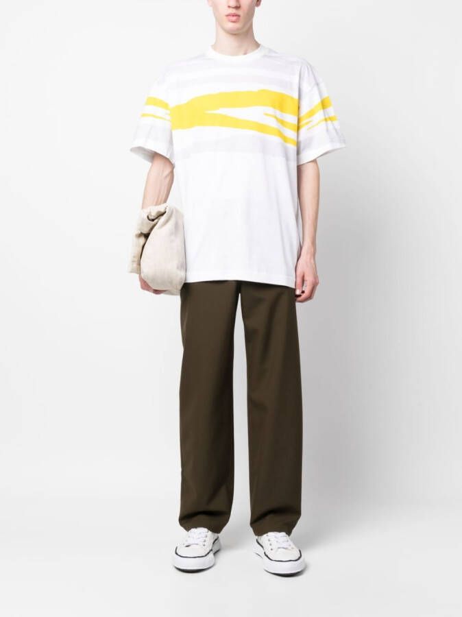 Missoni T-shirt met print Geel