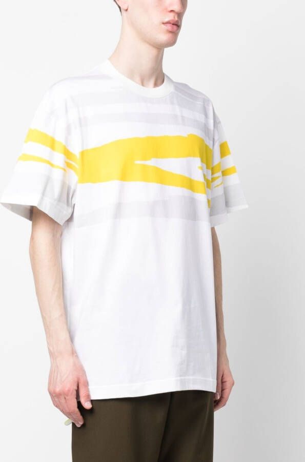 Missoni T-shirt met print Geel