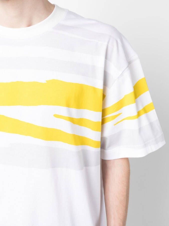 Missoni T-shirt met print Geel