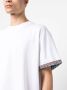 Missoni T-shirt met zigzag afwerking Wit - Thumbnail 5