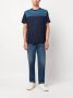 Missoni T-shirt met zigzag-patroon en ronde hals Blauw - Thumbnail 2