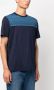 Missoni T-shirt met zigzag-patroon en ronde hals Blauw - Thumbnail 3