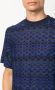 Missoni T-shirt met zigzag-patroon Blauw - Thumbnail 5