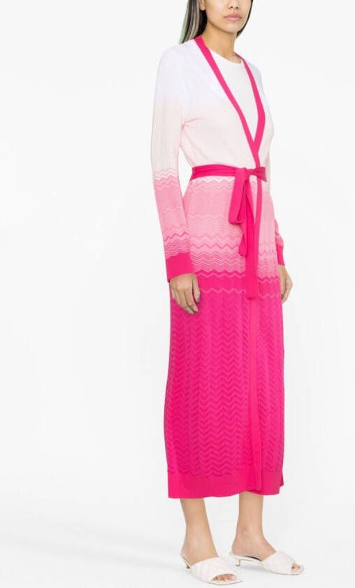 Missoni Vestjas met zigzag-print Roze