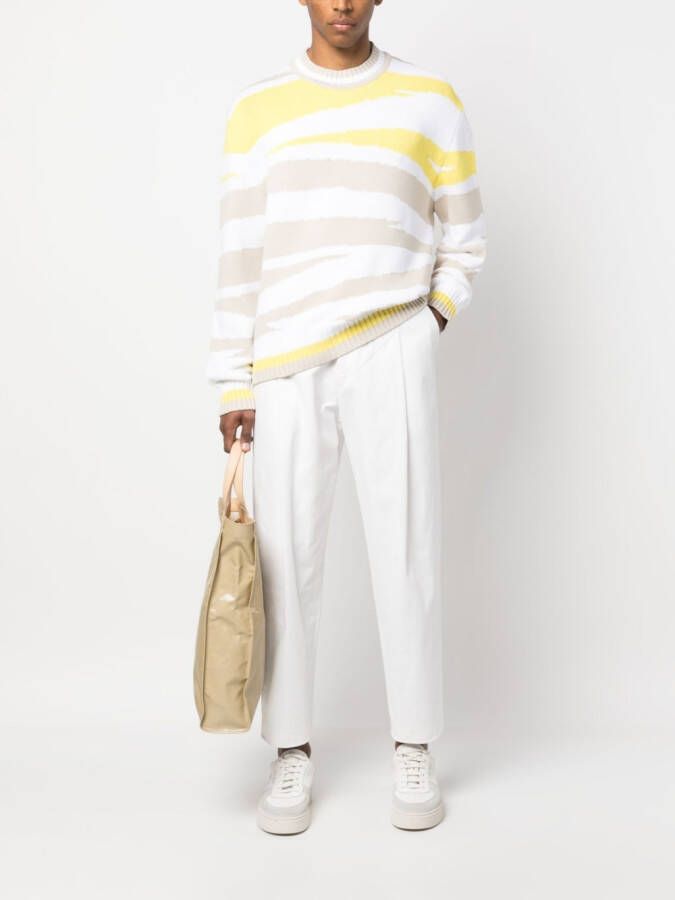 Missoni Trui met zebraprint Wit