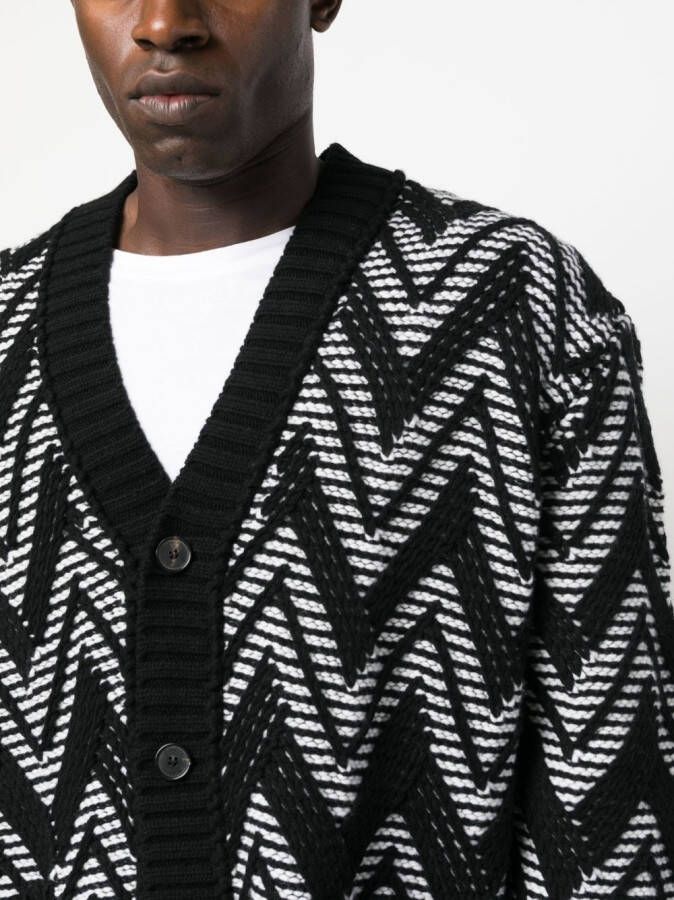 Missoni Vest met zigzag-patroon Zwart