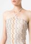 Missoni Halterjurk met zigzag-patroon Wit - Thumbnail 5