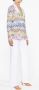 Missoni Blazer met zigzag patroon Blauw - Thumbnail 3