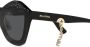 Miu Eyewear Charms zonnebril met geometrisch montuur Zwart - Thumbnail 3