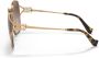 Miu Eyewear Zonnebril met rond montuur Metallic - Thumbnail 2
