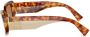 Miu Eyewear Zonnebril met schildpadschild effect Groen - Thumbnail 3