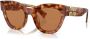 Miu Eyewear Zonnebril met cat-eye montuur Groen - Thumbnail 2