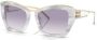 Miu Eyewear Zonnebril met cat-eye montuur Wit - Thumbnail 2