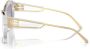 Miu Eyewear Zonnebril met cat-eye montuur Wit - Thumbnail 3