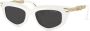 Miu Eyewear Zonnebril met cat-eye montuur Wit - Thumbnail 2