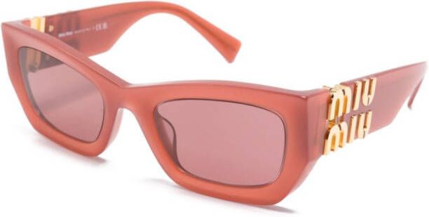Miu Eyewear Miu Glimpse zonnebril Rood