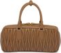 Miu Arco leren shopper Bruin - Thumbnail 4