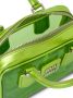 Miu Doorzichtige mini-tas met logo-applicatie Groen - Thumbnail 5