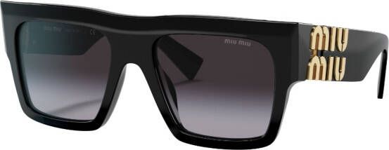 Miu Eyewear Miu Glimpse zonnebril Zwart