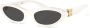 Miu Eyewear Zonnebril met cat-eye montuur Wit - Thumbnail 2