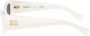 Miu Eyewear Zonnebril met cat-eye montuur Wit - Thumbnail 3