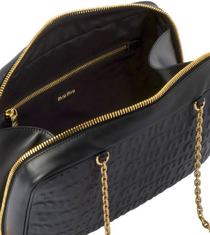 Miu Leren tas Zwart