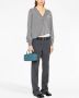 Miu Tas met logoplakkaat Blauw - Thumbnail 2