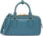 Miu Tas met logoplakkaat Blauw - Thumbnail 4