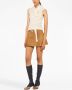 Miu Low waist mini-rok Bruin - Thumbnail 2