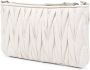 Miu Matelassé clutch Wit - Thumbnail 3