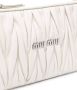 Miu Matelassé clutch Wit - Thumbnail 4