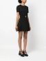 Miu Mini-jurk met ceintuur Zwart - Thumbnail 3