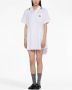 Miu Mini-jurk van popeline Wit - Thumbnail 2
