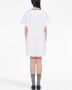 Miu Mini-jurk van popeline Wit - Thumbnail 4