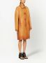 Miu Overjas van nappa leer Beige - Thumbnail 3