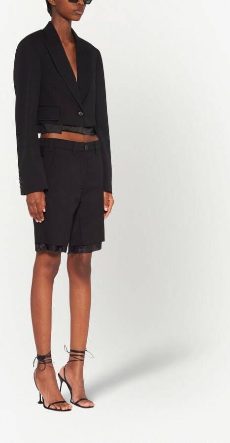 Miu Bermuda shorts Zwart