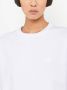 Miu T-shirt met geborduurd logo Wit - Thumbnail 5