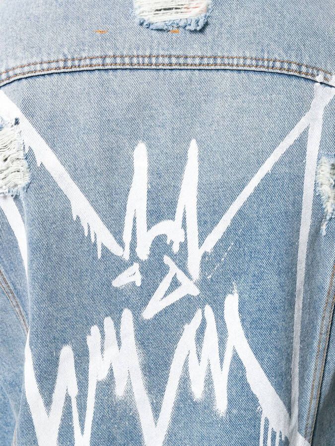 MJB Marc Jacques Burton Denim jas Zwart