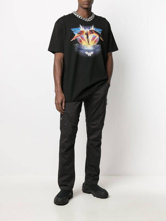 MJB Marc Jacques Burton T-shirt met print Zwart