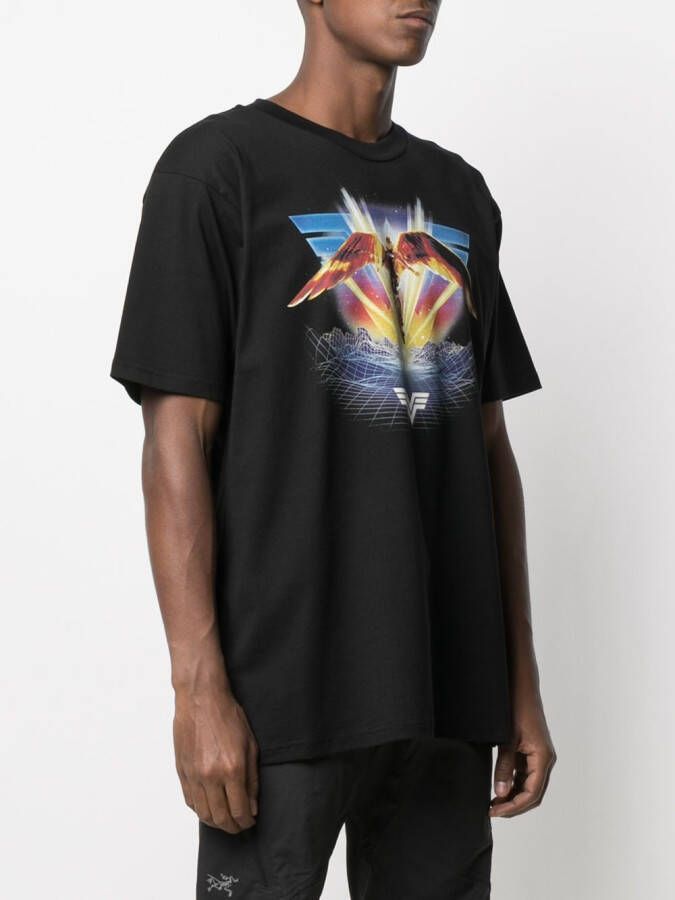 MJB Marc Jacques Burton T-shirt met print Zwart