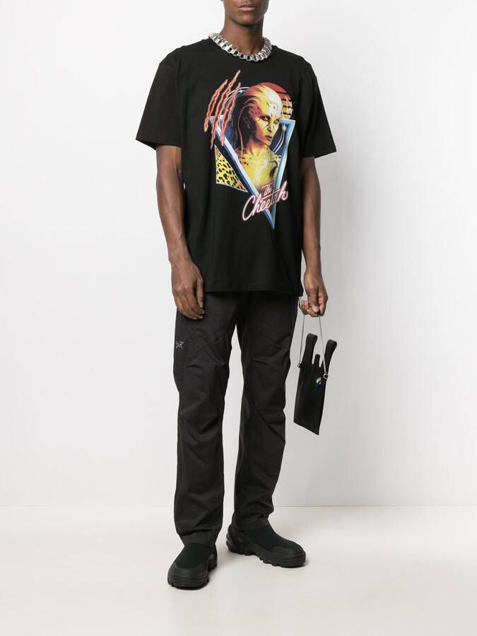 MJB Marc Jacques Burton T-shirt met print Zwart