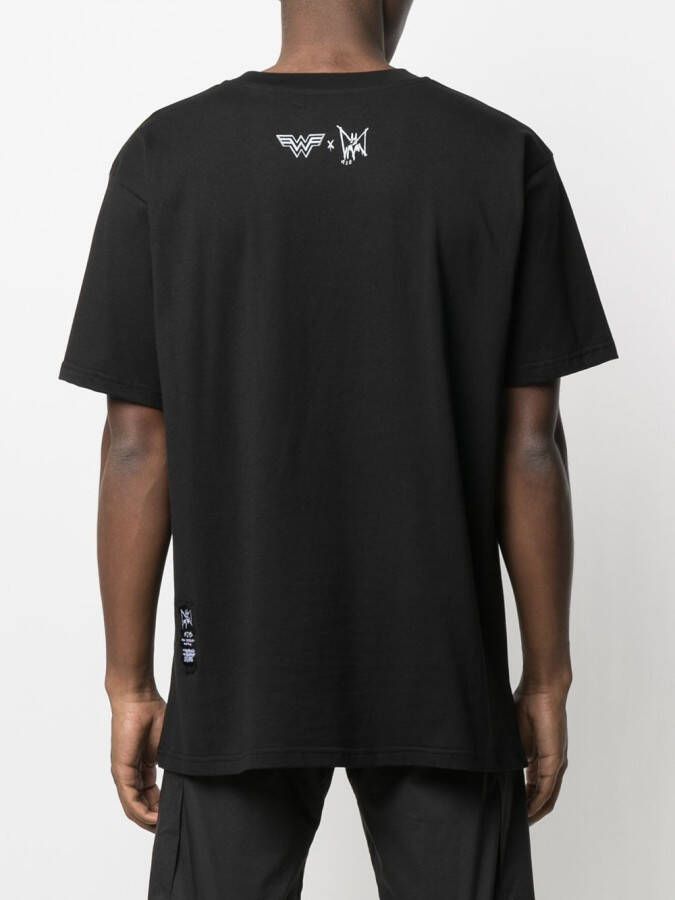 MJB Marc Jacques Burton T-shirt met print Zwart