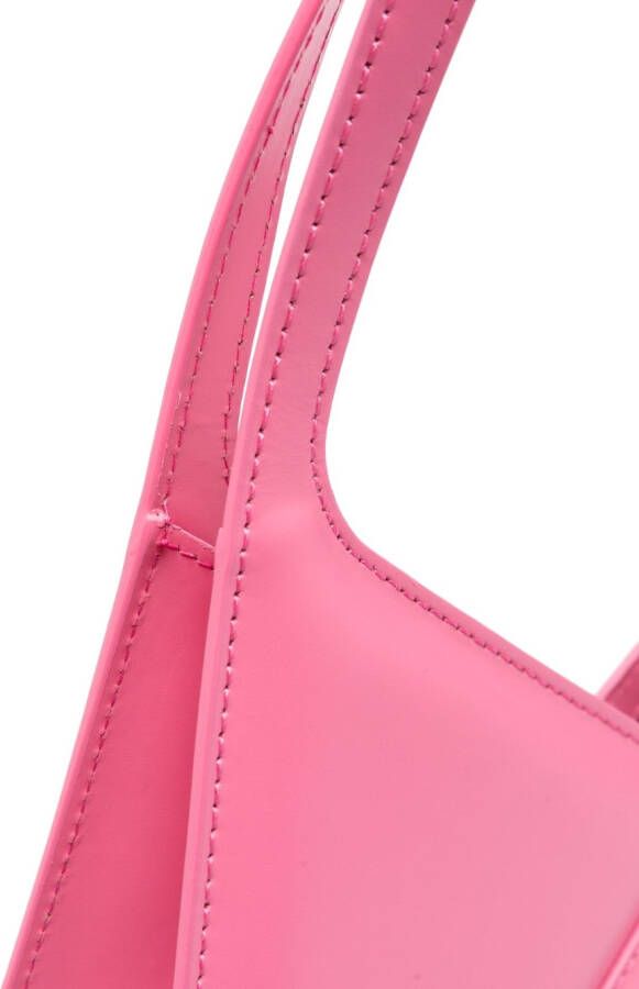 MM6 Maison Margiela Japanese 6 schoudertas met kettinghengsel Roze